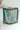 Duck Silk Scarf Features four ducks in flight with a bold striped border