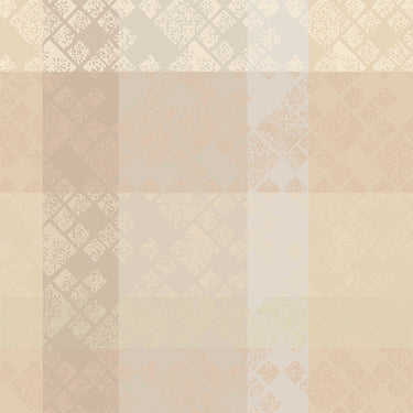 Garnier-Thiebaut Mille Pistils Naturel Collection - a contemporary pattern in subtle neutral tones of cream and blush