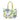 Potted Hydrangeas Gift Bag | Small - Handles up