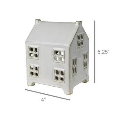 Homart Wide Ceramic Tea Light Cottages at Welcome Home in Annapolis