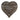 Cast Iron Heart Trivet