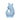 The Original Gluggle Jug Company Gluggle Jugs in Pale Blue side detail