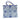 Caspari ‘Indigo Garden Blue/White’ Large Gift Bag with Blue Rope Handles