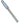 A Microplane Premium Series zester and grater with a sky blue handle and a rasp-style stainless steel blade.