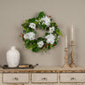 Ragon House - 21" RED, WHITE & BLUE BERRY & HYDRANGEA WREATH