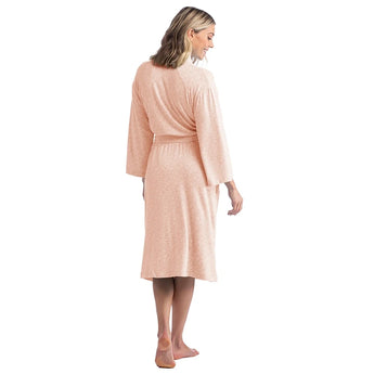 Apricot Dream Shawl Collar Robe