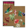 HomArt Hummingbird Wallpaper Boxed Matches, matches have pink tips