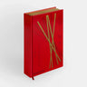 Cookbook titled, “China; the Cookbook” by Phaidon. Red cover with chopstick imagery. 