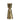 A small hammered metal candle holder or vase in a warm metallic gold/brass finish, shown against a plain white background.