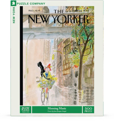 New York Puzzle Company - Morning Music - 500 Piece Jigsaw Puzzle