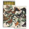 HomArt box of matches with Butterflies design. Match tips are yellow