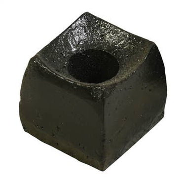 Detail Tatara Square Cast Iron Taper Holder - Black