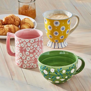 tag - Mabel Footed Mug Multi Stoneware Everyday