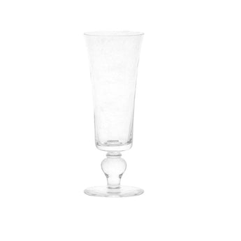 Espiral Glass 7oz Champagne Flute