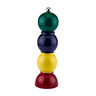 Addison Ross Bobbin Salt/Pepper Grinder in Multicolor (Racing Green, Navy, Yellow, Red)
