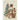 Vintage-style Christmas scene with children, snowmen, and a tree on a textured background.