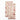 Napkins with blush and green floral pattern 