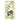 Caspari Turkey Among Ferns guest towel