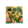 Caspari Paradise Garden Cocktail Napkin in Canary Yellow