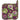 Artichoke Potholder features whole and halved artichokes against a plum colored background