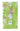 Citrine guest towel with white, purple, and pink flowers