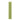 Caspari Duet Crown Candles 12” in Moss Green