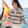 Camden Sailor Sweater | Cream & Navy