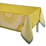 Jardin D’Orient Yellow Tablecloth by Le Jacquard Francais at Welcome Home in Annapolis
