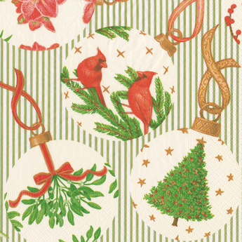 Botanical Ornaments Paper Cocktail Napkins by Casprari