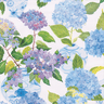 Caspari Hydrangeas Wrapping Paper
