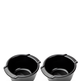 Peugeot Appolia Matte Black Ramekin Duo