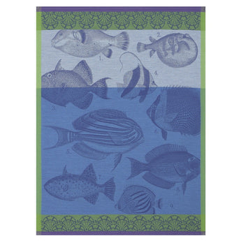 Moorea Cotton Tea Towel by Le Jacquard Francais available at Welcome Home