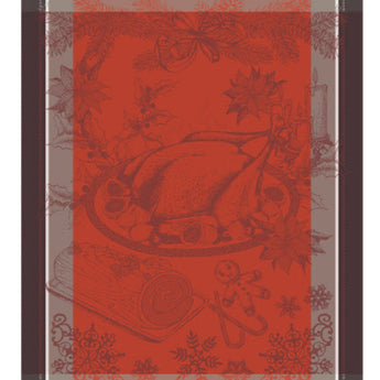 Dinde De Noel Vermillon Kitchen Towel