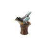 Bluebird bud vase