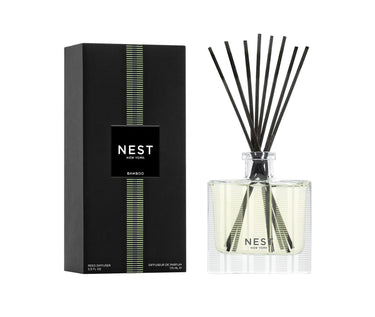 NEST diffuser with packaging on a white background