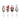 Winterberry Assorted Christmas Spreaders Set of 4