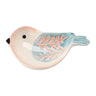 Blue & Pink Ceramic Bird Dish