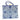 Caspari ‘Indigo Garden Blue/White’ Large Gift Bag with Blue Rope Handles