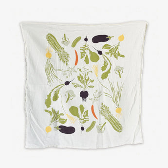 Veggie Garden Tea Towel