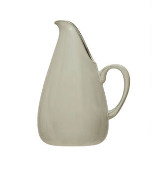 White Ceramic Pitcher