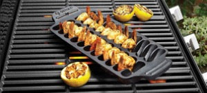 Cast Iron Shrimp Grill Pan