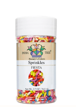 India Tree - Nature's Colors Fiesta Mix Sprinkles