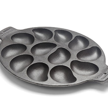 Cast Iron Oyster grilling pan 